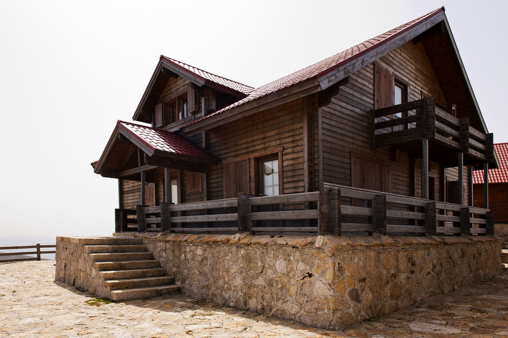Luna Chalets Da Montanha - Serra Da Estrela コビリャン エクステリア 写真